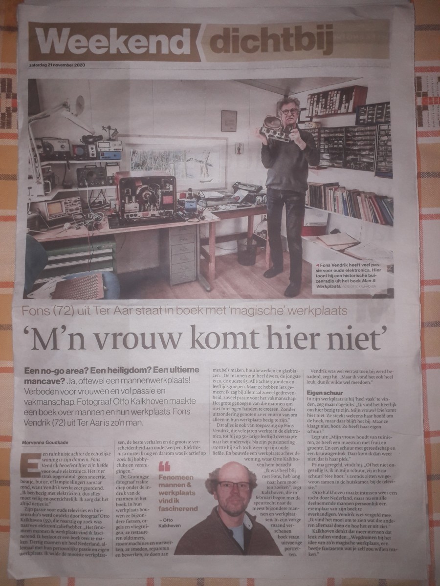Bakkerij Antagonisme Paar Man en Werkplaats (Algemeen Dagblad "Groene Hart") - Nederlands Forum over  Oude Radio's